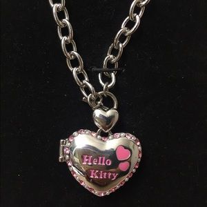 Hello Kitty Photo Locket (Choker/Charm Bracelet)